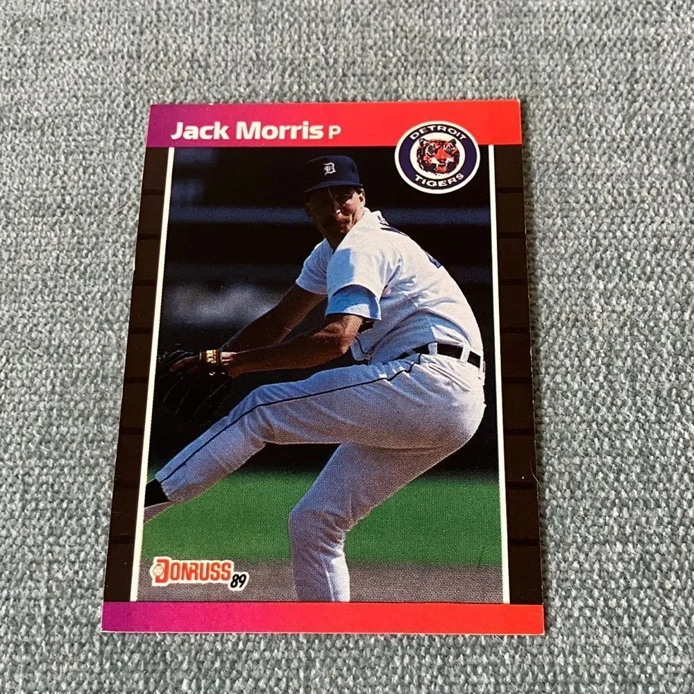 1989 Donruss Detroit Tigers Baseball Card Trading Card